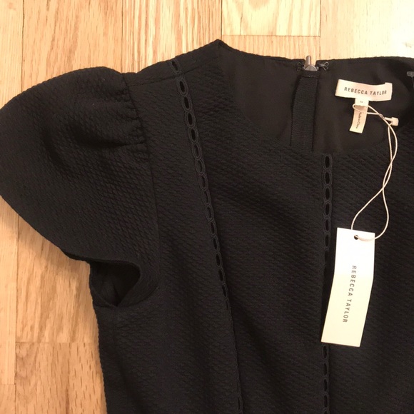 Rebecca Taylor flirty little black dress - Picture 2 of 5